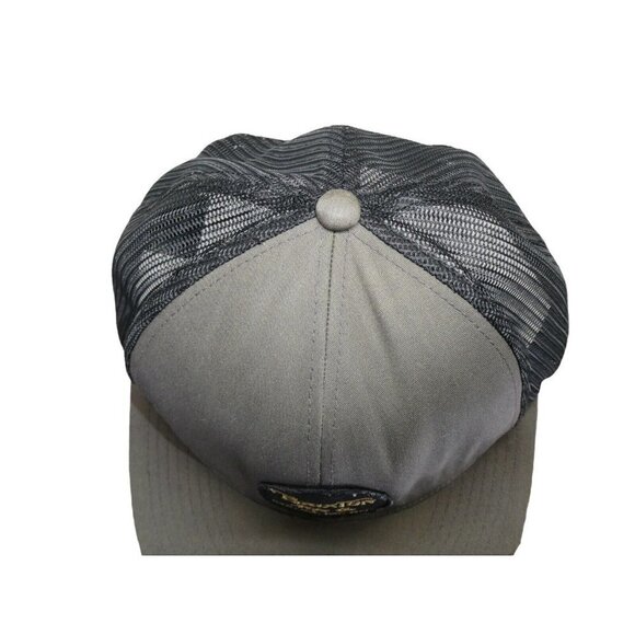 Brixton Logo Black Gray Trucker Hat Baseball Cap‎ Snapback mesh - Picture 7 of 9